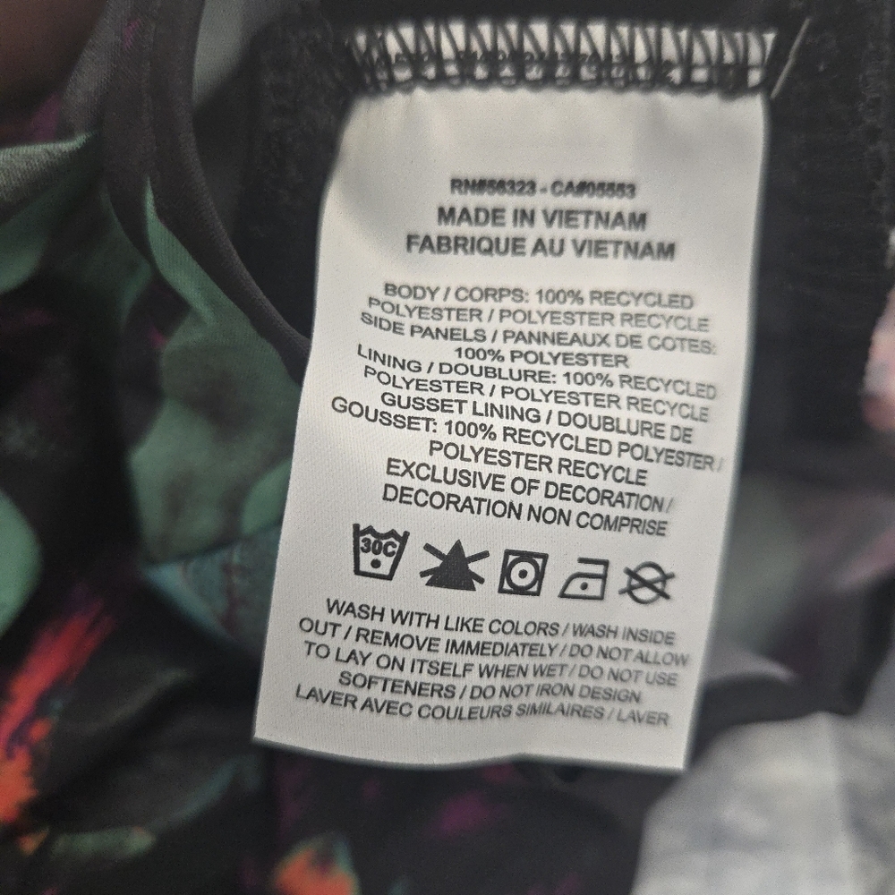 Nike Girls Small Running Shorts Floral Multi Color Dri-Fit NWT 102025 - Picture 10 of 10